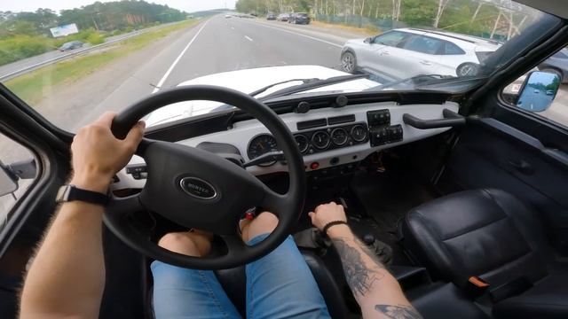 2010 UAZ Hunter 2.3 MT - POV TEST DRIVE смотреть онлайн