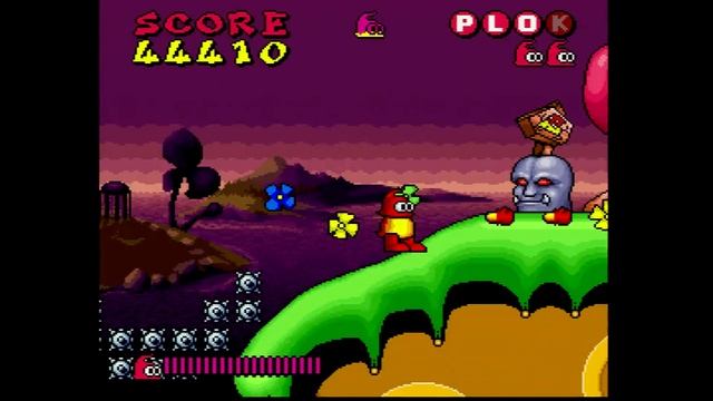 600 Games - SNES - Plok! смотреть онлайн