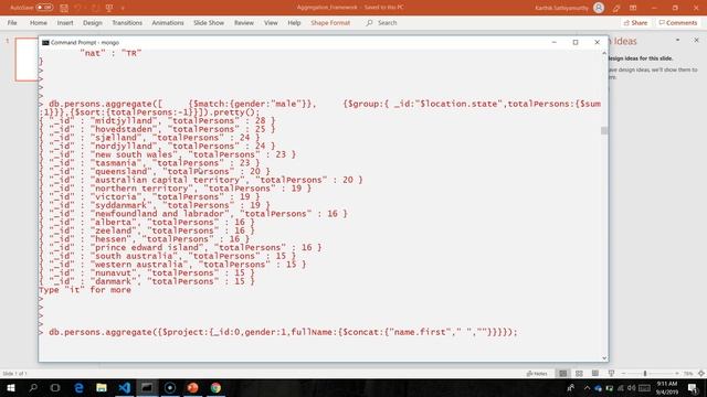 mongodb aggregation framework смотреть онлайн