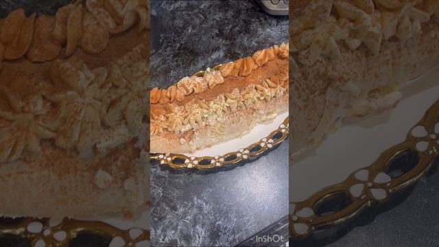 Бисквитный рулет на скорую руку