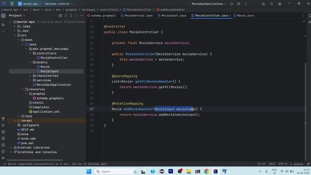 Spring Boot GraphQL Part 3 - Mutations in GraphQL and MutationMapping смотреть онлайн