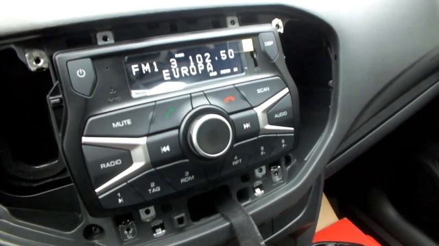 Lada Vesta 005: установка штатной(заводской)магнитолы и колонок.. смотреть онлайн
