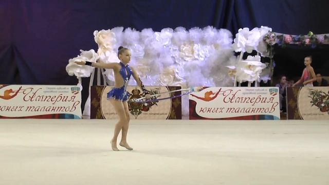 Чередник Мария (обруч) 2003-Кат.С 08.03.15 "Империя юных талантов" Художественная гимнастика смотреть онлайн