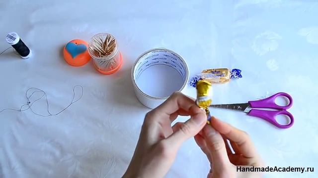 ▬►Делаем Подкову на Счастье и Деньги с букетом из конфет. Мастер-класс. смотреть онлайн