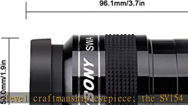 SVBONY SV154 Telescope Eyepiece 2 inch Super Wide Angle Eyepiece 70 Degree 26mm Telescope Accessory смотреть онлайн