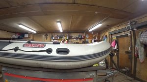 Как перевозить ПВХ лодку на прицепе