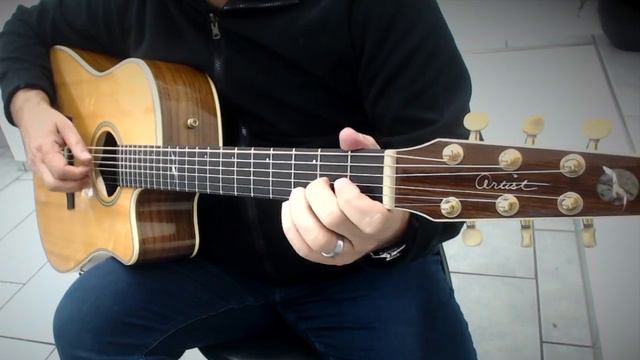Acoustic " GREENSLEEVES " Harmonic Minor смотреть онлайн