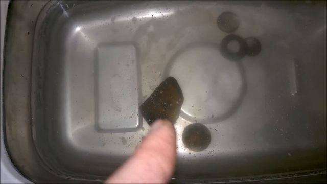 Небольшой осенний коп. Чистка монет в ультразвуковой ванне и новая пряжка! смотреть онлайн