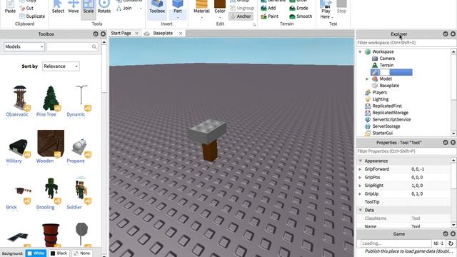 How To Create Tools And Gear In Roblox! смотреть онлайн