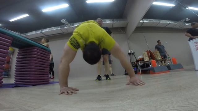 Мастер-класс по гимнастике в кроссфите 15.05.2016 смотреть онлайн