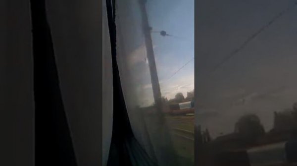 620/619 Успенская-Ясиноватая. Прибытие в Ясиноватую из окна