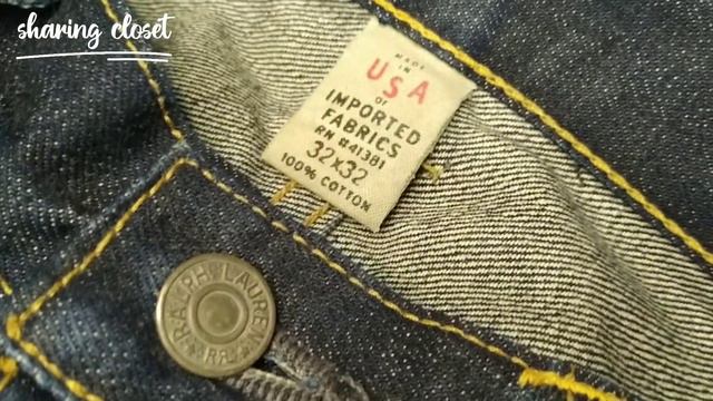 Double RL Slim fit Selvedge Denim (Japan woven ,USA made ) ( teaser ) смотреть онлайн