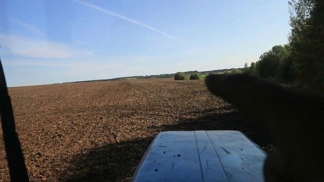ХТЗ 17221-09. Закончил дисковать поле под сев. Переехал на стерню смотреть онлайн