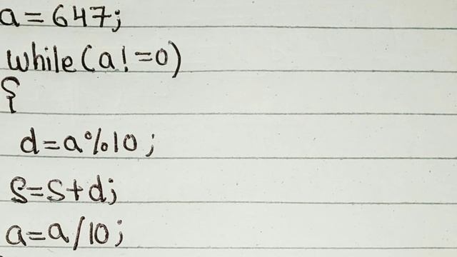 Sum of digits of a number|| INTRODUCTION of while loop|| Java programming || Indo computers || HIND смотреть онлайн
