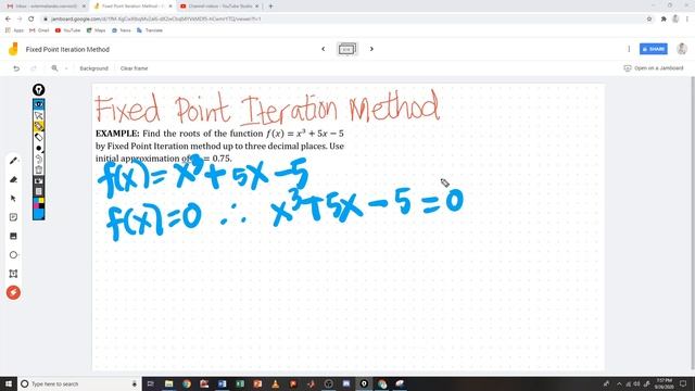 Fixed Point Iteration Method смотреть онлайн