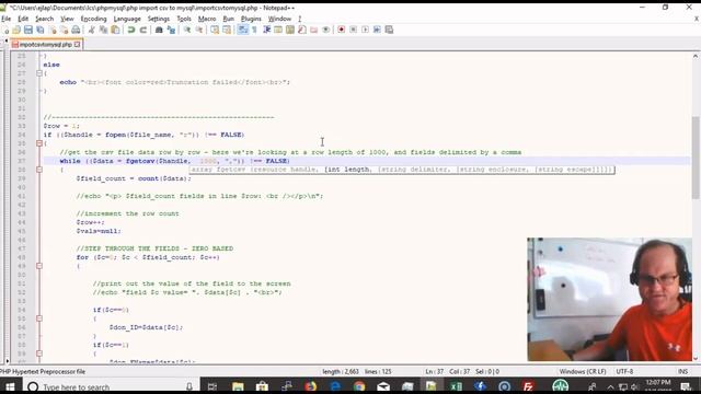 How To Import A CSV File With PHP смотреть онлайн