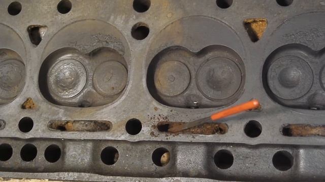 Opel Kapitän P 2.6L 1960 - Part 5 - Checking cylinder head & the hard method to remove valves смотреть онлайн