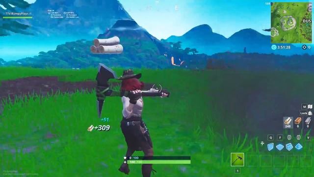 Fresh Cut Pickaxe Review + Sound Showcase! ~ Fortnite Battle Royale смотреть онлайн