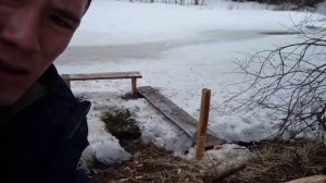 Делаю мостик на пруду