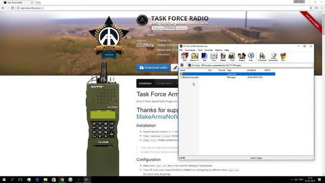 Task Force Radio Ts3 Tutorial DANSK смотреть онлайн