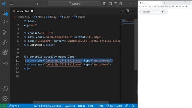 Learn HTML audio in 5 minutes! ? смотреть онлайн