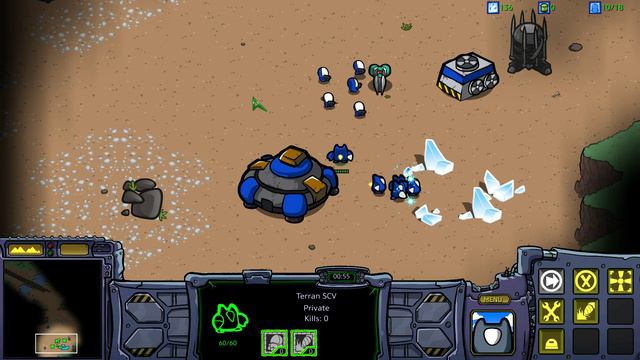 StarCraft Cartooned Terran 01 Wasteland смотреть онлайн
