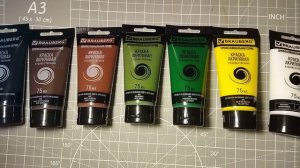 Профессиональная акриловая краска Brauberg. Эксперимент художественных красок на сб.моделях.Обзор.