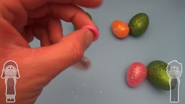 Learn Colours Game! Can You Find the Right Coloured Glitter Surprise Egg? смотреть онлайн