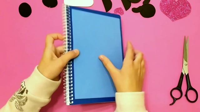 Декор тетрадей своими руками | DIY | Как украсить блокнот смотреть онлайн