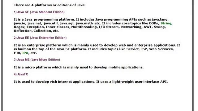 Java Tutorial Video 03- Java Platforms / Editions- Introduction to Java Programming #JavaTutorial смотреть онлайн