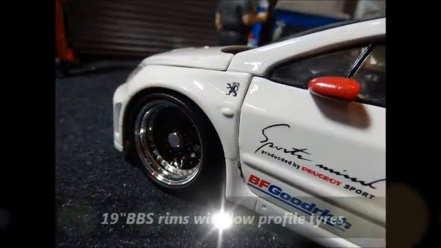 Custom made Peugeot 307 WRC sunstar1/18 diecast model смотреть онлайн