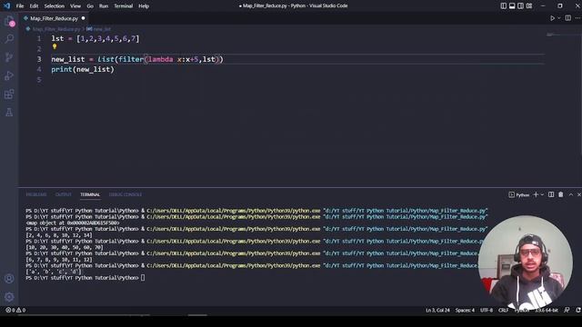 #79:- Map, Filter & Reduce in Python in Hindi | Python Tutorial in Hindi смотреть онлайн