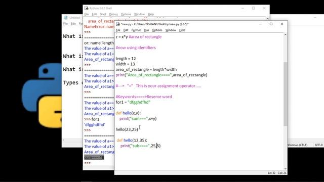 Python Day 2.1-Python Syntax,Basic Coding Fundamentals смотреть онлайн