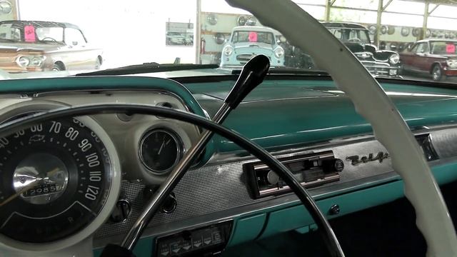 1957 Chevrolet Bel Air V8 Sedan at Country Classic Cars смотреть онлайн