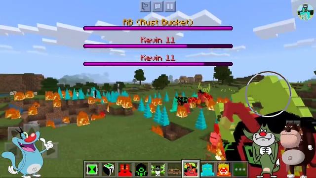 #2 | Ben 10 Alien Fights | Ben 10 Omniverse | Minecraft pe With Oggy and Jack Voices смотреть онлайн