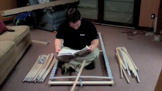 Ikea Sultan Laxeby Assembly Time Lapse смотреть онлайн