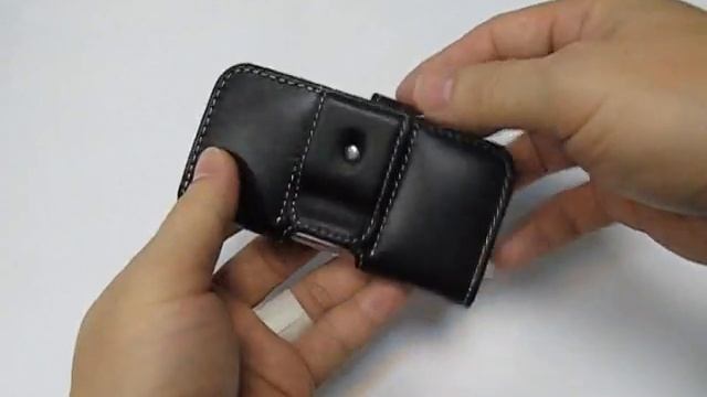 PDair Leather Case for Samsung S5230 Star - Horizontal Pouch Type (Black) смотреть онлайн