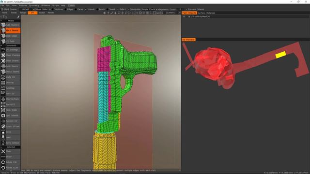 [ZBrush] Module 7 - Game Character Creation - 7. UVing the Gun смотреть онлайн