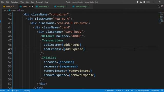 React Expense Tracker App -6- (Remove Incomes & Expenses) смотреть онлайн