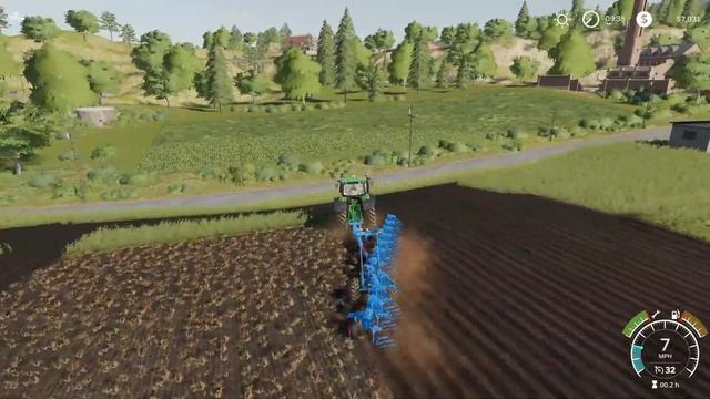 Plowing With John Deere 6250R & Lemken Titan 18 | Farming From Scratch | Farming Simulator 19 | EP2 смотреть онлайн