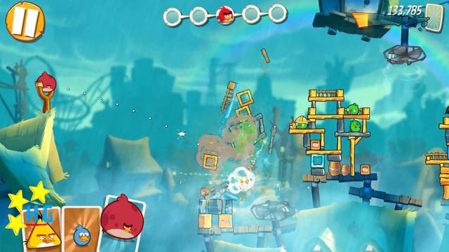 Angry Birds 2 - 3 Stars Walkthrough Level 92 [4K 60FPS] смотреть онлайн