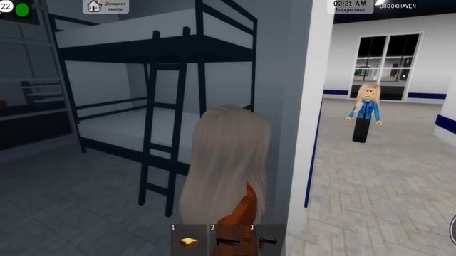 ?СБЕЖАЛА С ТЮРЬМЫ В БРУКХЕЙВЕН РП ? #roblox #minori смотреть онлайн