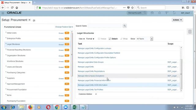 Oracle Fusion Cloud Creation of Legal Entity V7 #oracle #oracle Fusion #Oracle Fusion Legal Entity смотреть онлайн