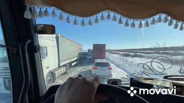 #45 Огромные коллейки в Казахстане Прорываемся домой/ ремонт печки на Скании/ смотреть онлайн