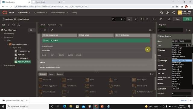 19.Plug ins in Oracle APEX 21.2 | Global Search смотреть онлайн