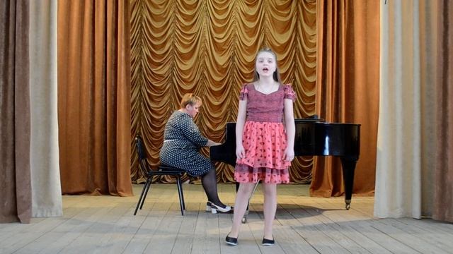 Герасимова Татьяна. М.Красев "Лесной вальс" Киреевская ДШИ смотреть онлайн