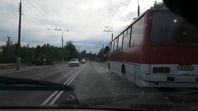 Ikarus 250 in the city of Gomel,Belarus// икарус 250 в городе Гомель, Белоруссия смотреть онлайн