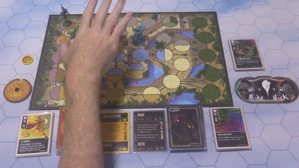 Unmatched Solo Play Through - Battle of the YouTubers