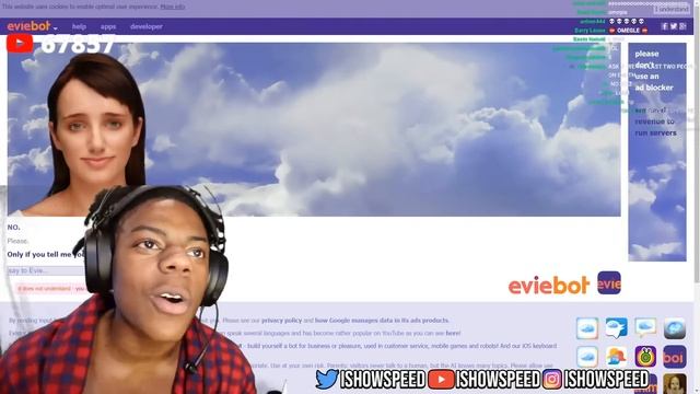 iShowSpeed Plays EvieBot смотреть онлайн