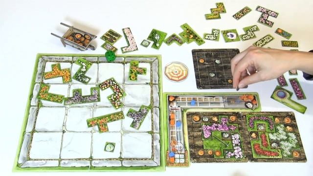Cottage Garden, Solo Playthrough (In English, board game) смотреть онлайн